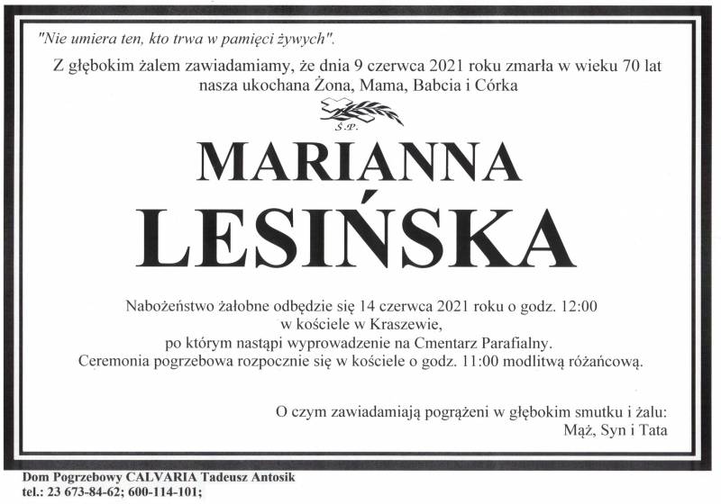 Marianna Lesińska