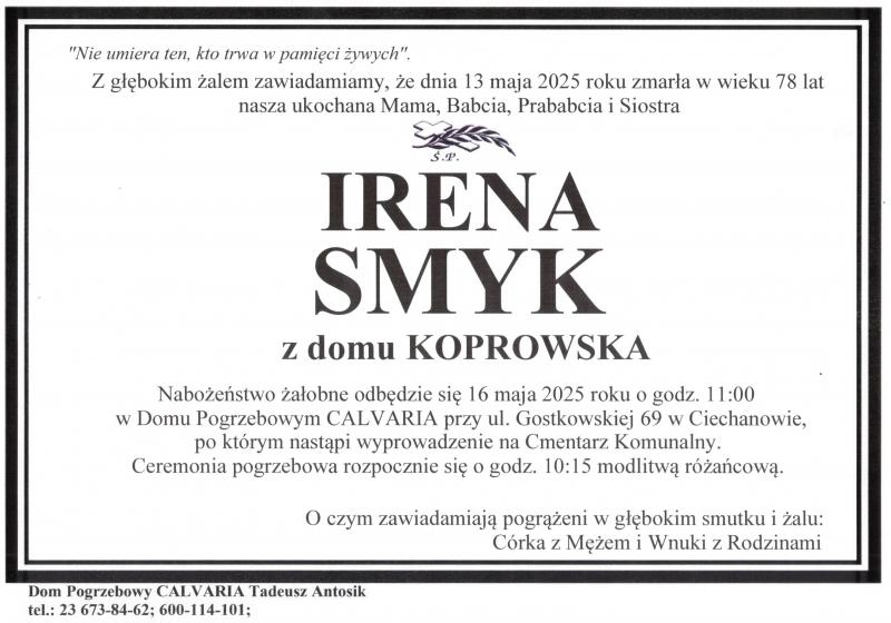 Irena Smyk