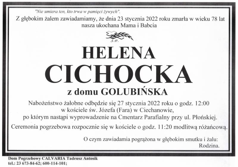 Helena Cichocka