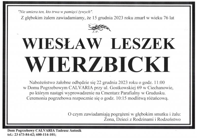Wiesław Leszek Wierzbicki