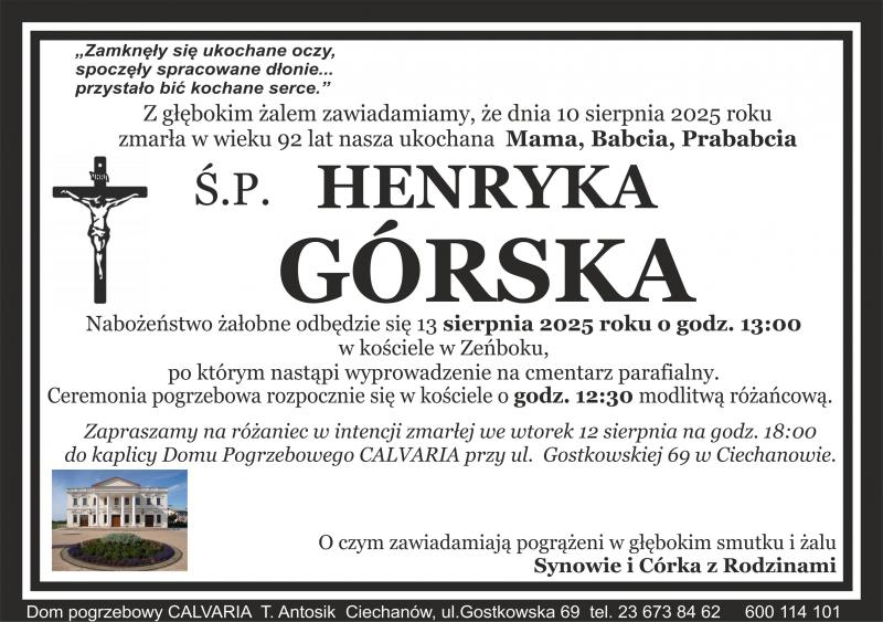 Henryka Górska