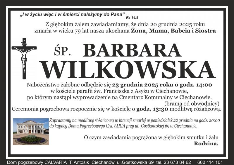 Barbara Wilkowska