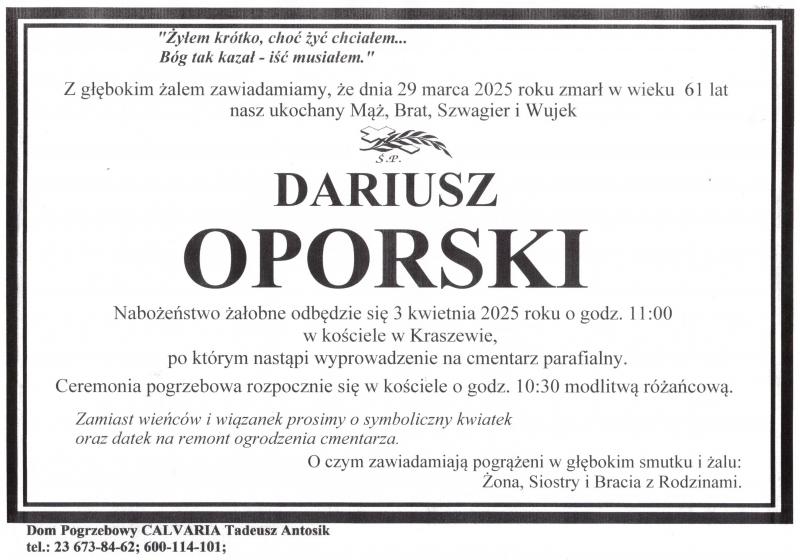 Dariusz Oporski