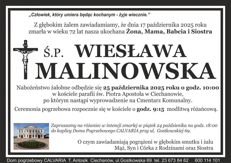 Wiesława Malinowska