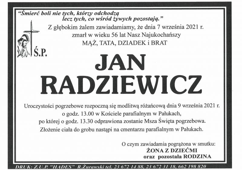 JAN RADZIEWICZ