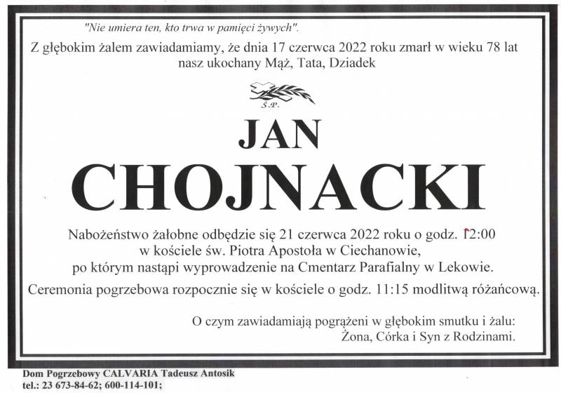 Jan Chojnacki