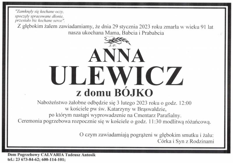 Anna Ulewicz