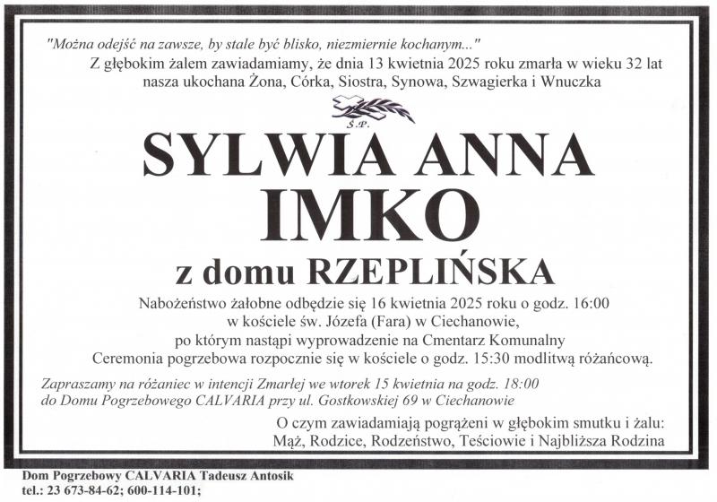 Sylwia Anna Imko