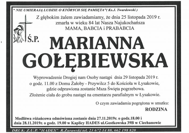 Marianna Gołębiewska