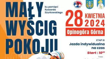 Mały Wyścig Pokoju w pobliżu Ciechanowa