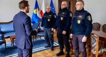 Strażnicy miejscy nagrodzeni przez prezydenta