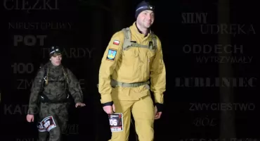Pobiegł na 100 kilometrów. Strażak z Ciechanowa rywalizował w Setce Komandosa