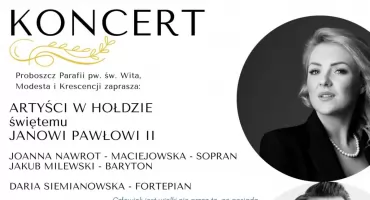 Noc kościołów w Sońsku. Artyści zaśpiewają w hołdzie Janowi Pawłowi II