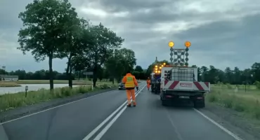 Uwaga kierowcy! Utrudnienia na drodze Ciechanów-Glinojeck. Potrwają kilka dni