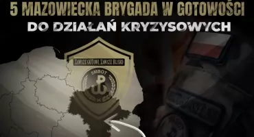 Terytorialsi z ciechanowskiej brygady postawieni w stan gotowości