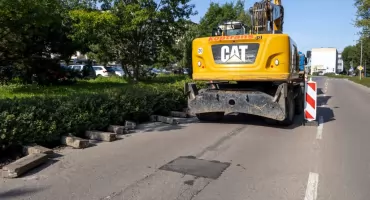 Utrudnienia w ruchu w centrum Ciechanowa. Ruszył remont drogi
