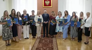 Nauczycielki z ciechanowskich podstawówek i przedszkoli z awansami zawodowymi