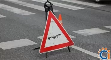 Z ostatniej chwili: Wypadek w Ciechanowie. Zderzyły się dwa jednoślady