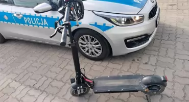 Pijany jeździł hulajnogą po Glinojecku. Zatrzymała go policja
