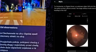 Rosyjskie drony nad Polską. Fake newsy z Ciechanowem w roli głównej