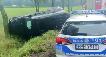 Z ostatniej chwili: Dwa wypadki koło Ciechanowa. Droga jest zablokowana [zdjęcia]