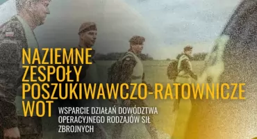 Naziemny Zespół Poszukiwawczo-Ratowniczy 5 Mazowieckiej Brygady Obrony Terytorialnej prowadzi działania