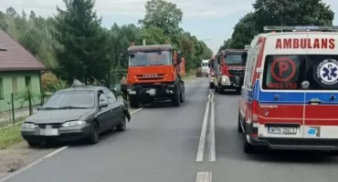 Z ostatniej chwili: Wypadek i duże utrudnienia na drodze Ciechanów-Glinojeck