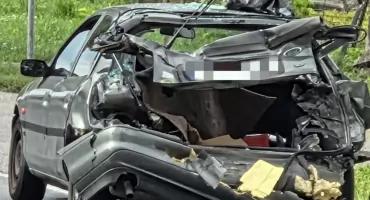 Groźne zdarzenie z udziałem trzech aut na drodze Ciechanów-Glinojeck [zdjęcia]