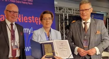 Prezes ciechanowskiej Elektrociepłowni otrzymała Laur Honorowy