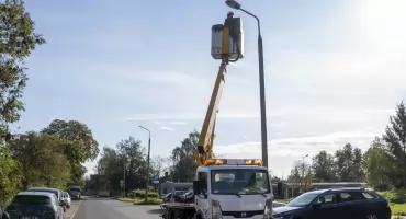 Kolejne ulice w Ciechanowie zyskują nowe oświetlenie 