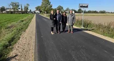 Przebudowali drogę w gminie Ojrzeń