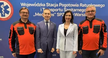 Nagrodzeni ciechanowscy ratownicy medyczni