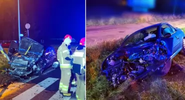 Pięć osób rannych wypadku, w tym troje dzieci [zdjęcia]