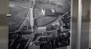 Ciechanów z lotu ptaka sprzed prawie 60 lat. Wystawa w nowym biurowcu [zdjęcia]