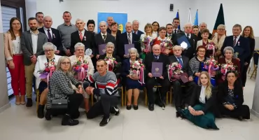 Nie tylko Złote Gody. W Gołyminie świętowało 11 par [zdjęcia]