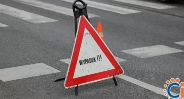 Z ostatniej chwili! Wypadek na ul. Sienkiewicza w Ciechanowie