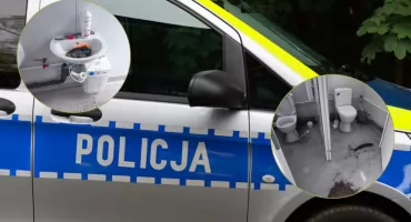 Dewastacja na targowisku. Wójt gminy Sońsk apeluje do sprawców [zdjęcia]