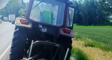 Miał ponad 4 promile! W takim stanie kosił trawę wzdłuż drogi koło Ciechanowa