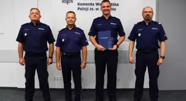 Policjant z Ciechanowa na podium [zdjęcia]