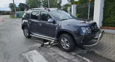 Potrącenie rowerzystki. Nastolatka trafiła do szpitala